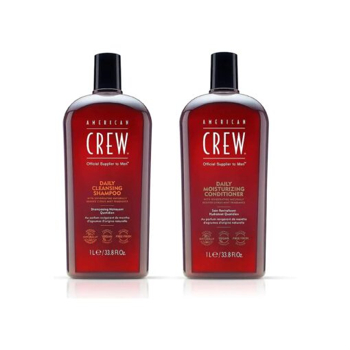 American Crew Daily Shampoo and Conditioner 33.8 Fl, Oz .