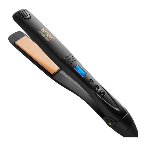 HOT TOOLS Pro Signature Digital Ceramic Flat Iron, 1 Inch