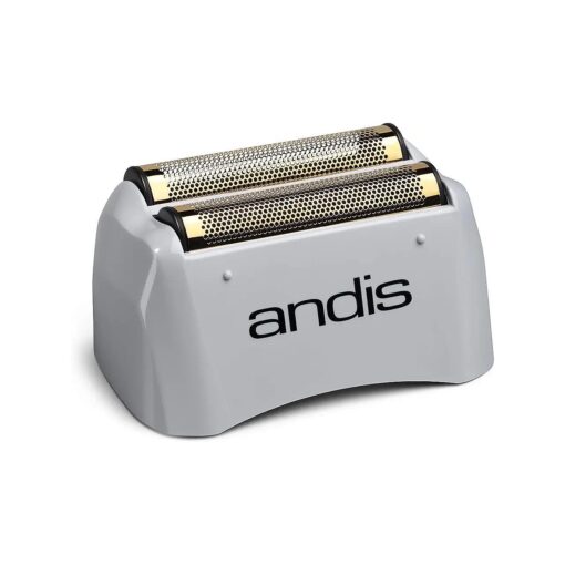 Andis 17160 Replacement Foil for Pro-Foil & Lithium Shaver - Super Soft Gold Titanium Cutters, Close & Smooth Cutting, Zero Finish with No Bumps/Irritation - Compatibles with Andis Models, Gray