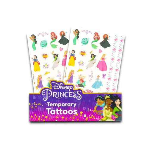 Disney Princess Over 50 Temporary Tattoos