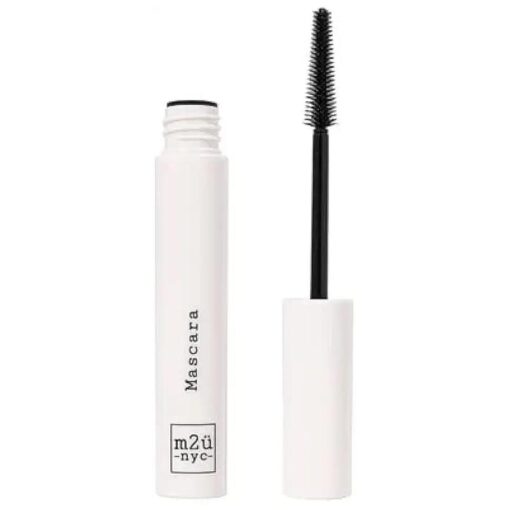 M2U NYC Voluminous Mascara, Tubing Mascara, Voluptuous Volume, Intense Length, Feathery Soft Full Lashes, Lengthening, No Flaking, No Smudging, No Clumping, Water Resistant, Black ( 0.12 FL Oz, Black )