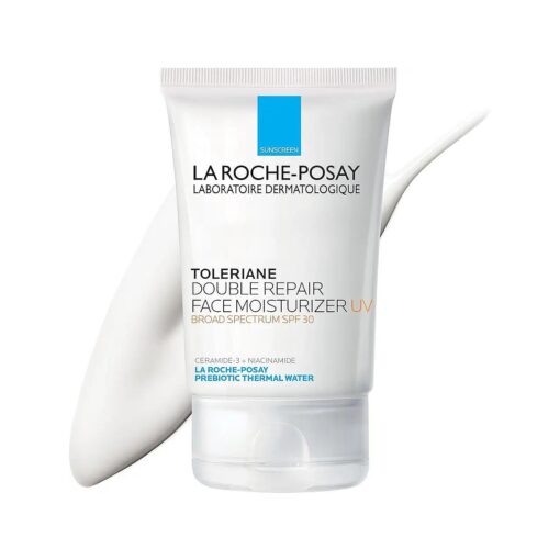 LA ROCHE POSAY Tolerianeface Moisturizerfacedouble Repairlotiontubeoily, Combination Skinceramide-3, Niacinamide