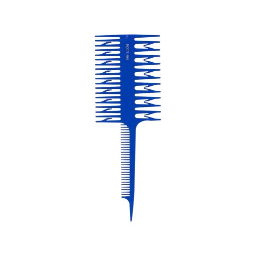 Hair Dyeing Comb for Woman, Highlight Sectioning Comb Tint Coloring Dye Styling Tools ( Blue )