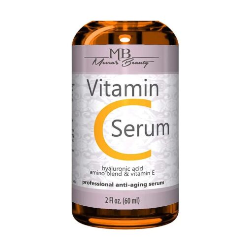 DOUBLE SIZED ( 2 oz ) PURE VITAMIN C SERUM FOR FACE With Hyaluronic Acid - Anti Wrinkle, Anti Aging, Dark Circles, Age Spots, Vitamin C, Pore Cleanser, Acne Scars, Organic Vegan Ingredients