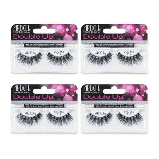 Ardell False Eyelashes Double up ( 4 pack ) ( Double Up 113 )