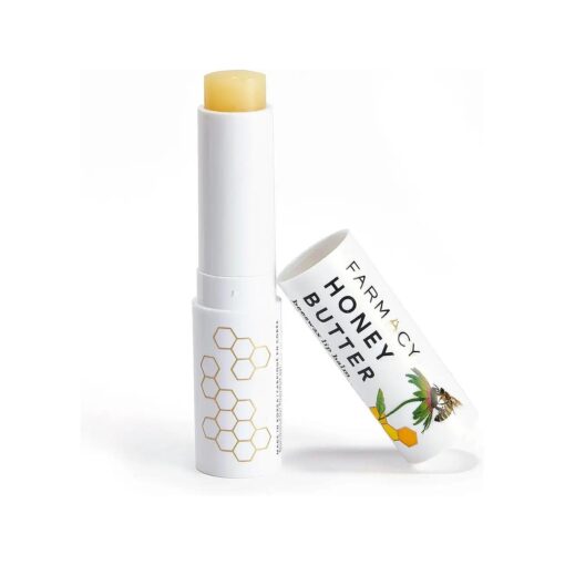 Farmacy Honey Butter Beeswax Lip Balm - Natural Lip Moisturizer Chapstick for Dry Cracked Lips