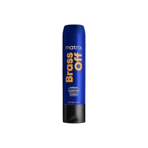 Matrix Brass Off Nourishing Conditioner | Repairs Dry, Damaged Hair | For Color Treated & Bleached Hair | Non-Color Depositing | Leave-In Salon Conditioner | Packaging May Vary