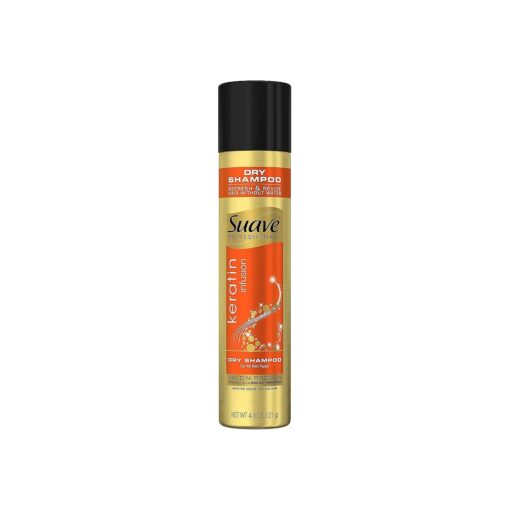 Suave Professionals Dry Shampoo, Keratin Infusion, 4.3 Fl Oz ( Pack of 1 )