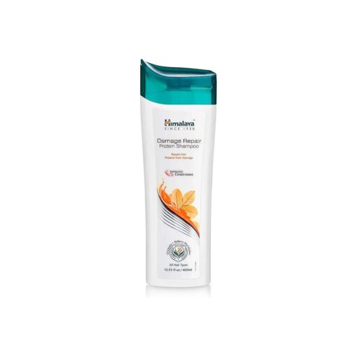 Himalaya Damage Repair Protein Shampoo for Dry, Frizzy Hair, Repairs Hair and Protects from Damage, 13.53 Fl Oz ( 400ml )