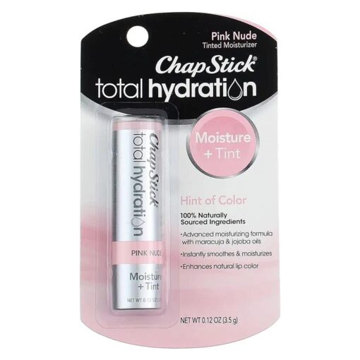 ChapStick Total Hydration Pink Nude 0.12 oz ( Pack of 2 )