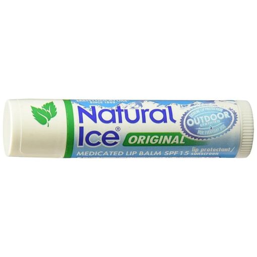 Mentholatum Natural Ice Lip Balm Original SPF 15 1 Each