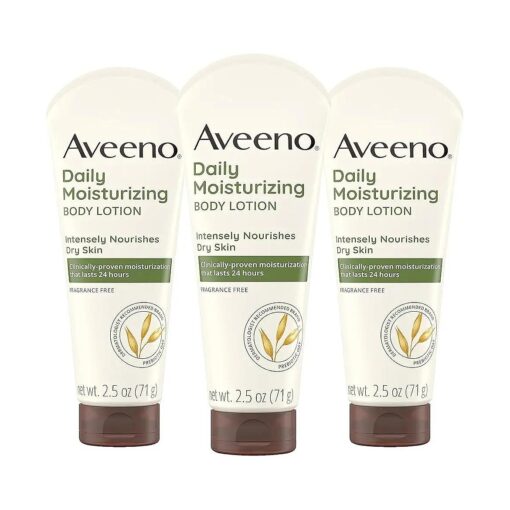 Aveeno Daily Moisturizing Lotion, 2.5 Fl Oz ( Pack of 3 )