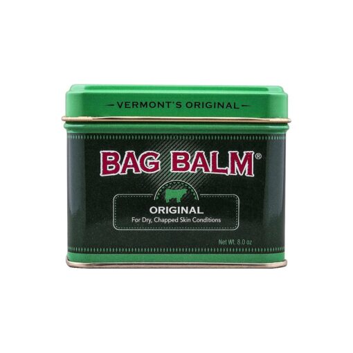 Vermont 's Original Bag Balm for Dry Chapped Skin Conditions 8 Ounce Tin