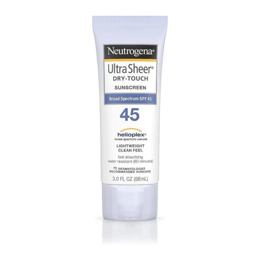 Neutrogena Ultra Sheer Dry-Touch Sunscreen SPF 45, 3 Fl Oz