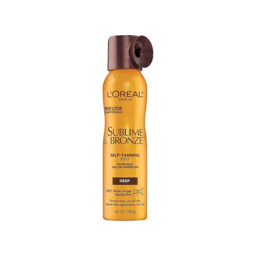 Sublime Bronze Self Tanning Mist, Deep to Natural Spray Tan, 4.6 oz