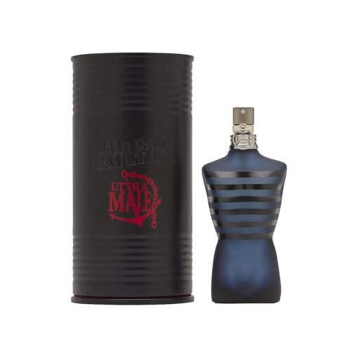 Jean Paul Gaultier Ultra Male 1.4 oz Eau de Toilette Intense Spray in Collector 's Tin Can