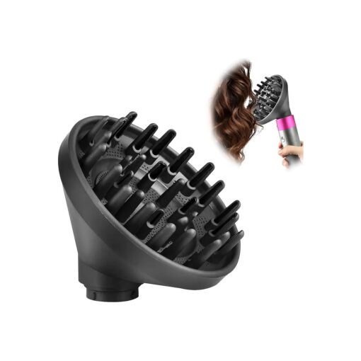 Portable Hair Diffuser Attachment for Dyson for Airwrap HS05 HS03 HS01, Hair Dryer Diffuser Nozzle Converting for Airwrap Styler To Hair Dryer