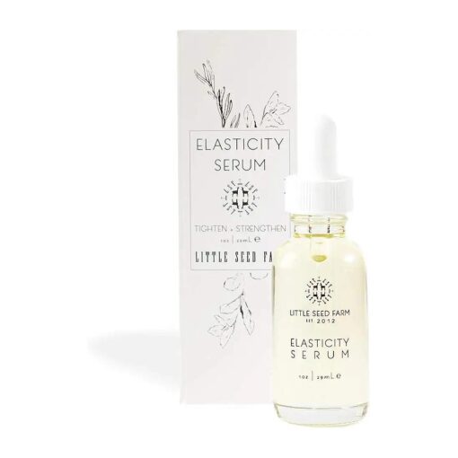 Little Seed Farm Elasticity Serum - Skin Toning and Firming Serum, 1.0 Ounce