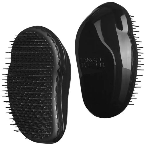 Tangle Teezer The Original Detangling Brush, Dry and Wet Hair Brush Detangler for All Regular Hair Types, Panther Black