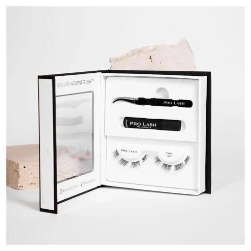 Pro Lash Mini Kit | Professionally Styled Lashes at Home | Easy Application Professional Quality | Waterproof | Lasts up to 10 Days with ProLock Adhesive System | ( Classic )