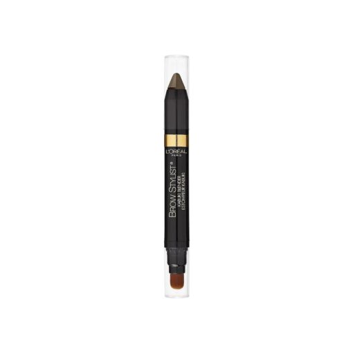 L'Oreal Paris Brow Stylist Kabuki Blender Brow Crayon, Blonde, 0.05 oz .