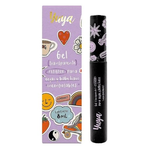 YuYa Cruelty-Free Eyebrow Hair Gel - Long-Lasting and Easy to Use with an Efficient Applicator Brush