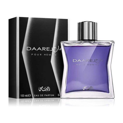 RASASI Daarej Pour Homme For Men Eau De Parfum Spray, 3.4 Ounce