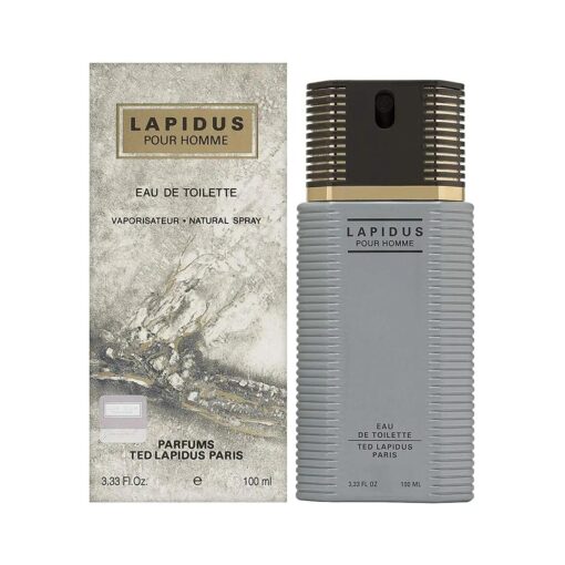 Lapidus By Ted Lapidus For Men, Eau De Toilette Spray 3.3 Ounces