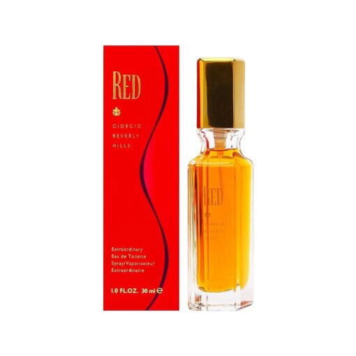 Giorgio Beverly Hills, Red for Women, Eau De Toilette Spray, 1-Ounce