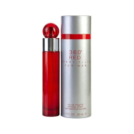 Perry Ellis 360 Red By Perry Ellis For Men, Eau De Toilette Spray 1.7 Ounces