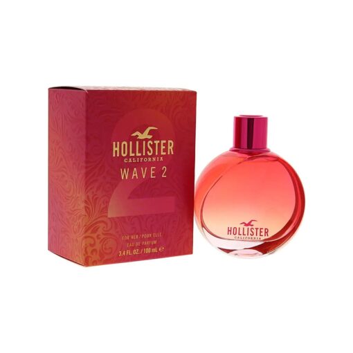 Hollister Wave 2, Eau de Parfum Spray, WoMen, 3.4 Ounce