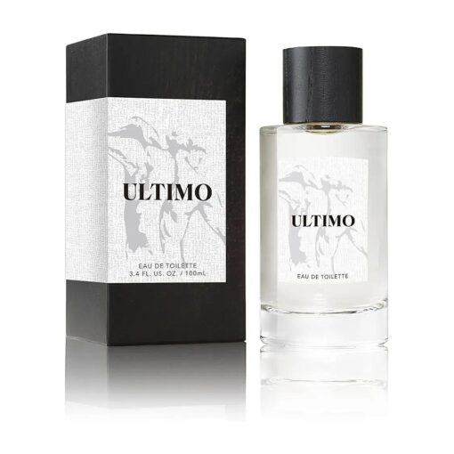 Ultimo Eau de Toilette for Men - Spicy and Masculine Cologne Natural and Authentic Fragrance Spray - 3.4 oz 100 ml