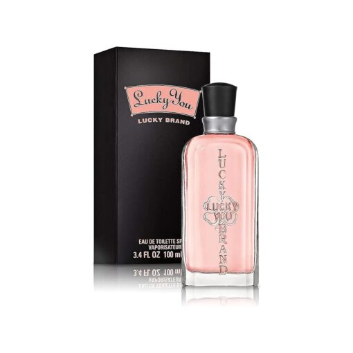 LUCKY You Perfume for Women, Eau de Toilette Day or Night Spray with Fresh Flower Citrus Scent, 3.4 oz, LUCF00006