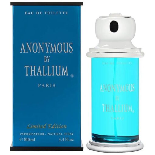 Yves De Sistelle Anonymous Eau de Toilette Spray for Men, Limited Edition, 3.3 oz