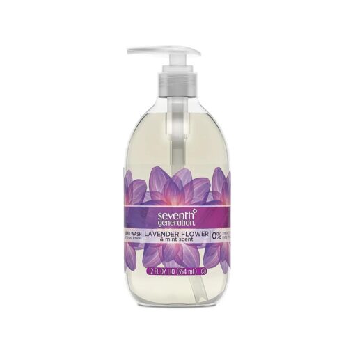 Seventh Generation Hand Wash, Lavender, 12 Ounce