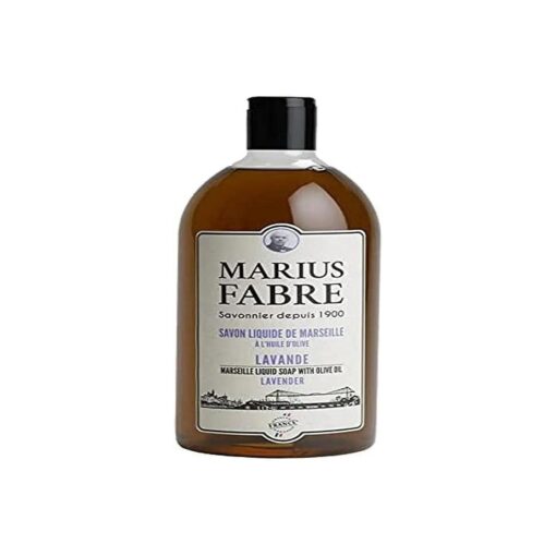 Marius Fabre Marseilles Liquid Soap Lavender 1 L 33.8 Fl Oz Refill