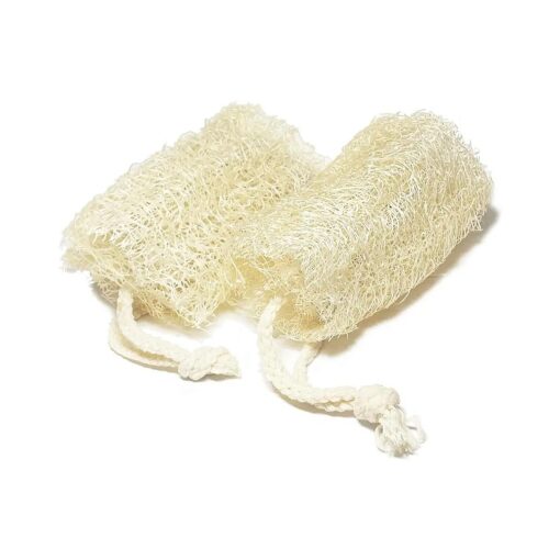 Special ! 2ct Low Density Natural Loofah Sponge, Loofah Exfoliating Body Scrubber & Loofa Body Sponge, Shower Sponges for Men/Women, Skin Care, Body Scrub Exfoliator, Kitchen, Cleansing Exfoliating Sponge