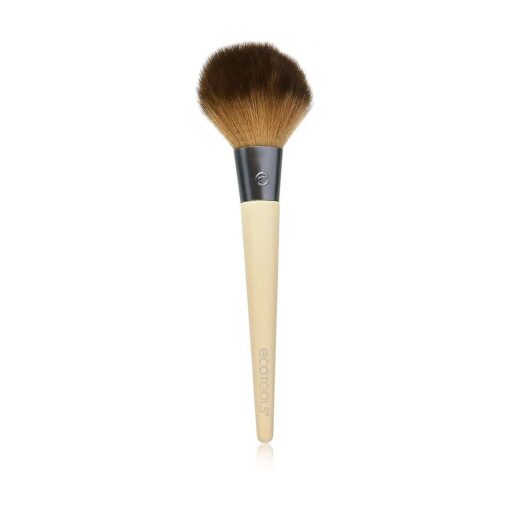 EcoTools Large Powder Brush, Made with Recycled and Sustainable Materials, Cruelty Free Synthetic Taklon Bristles, Aluminum Ferrule, Recycled Packaging