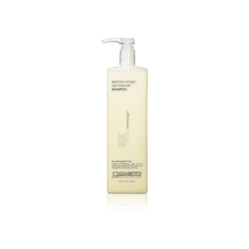 GIOVANNI COSMETICS- Eco Chic Smooth As Silk Shampoo- Deep Moisture For Damaged Hair ( 33.8 Fl, Ounce )