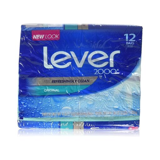 Lever 2000 Bar Soap, Original, 4 oz, 24 Bar