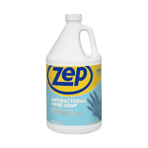 Zep Commercial Antimicrobial Hand Soap, 1 Gallon, R46124, 128 Fl Oz ( Pack of 1 )