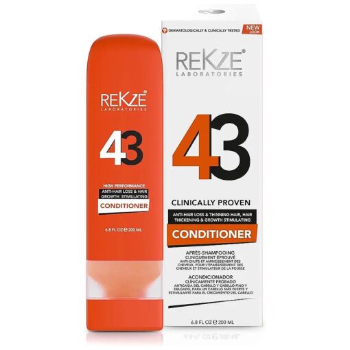 43 Conditioner Clinically Proven Hair Growth Stimulating & Anti-Hair Loss For Men & Women, Strong DHT Blocker For Thinning, Thickening & Damaged, All Hair Types, Color Treated