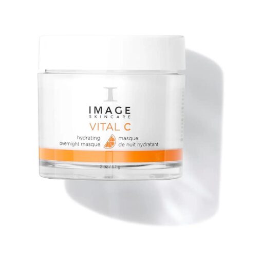 IMAGE Skincare, VITAL C Hydrating Overnight Masque, Revitalizing Sleeping Facial Mask with Blue-Green Algae Extract and Hyaluronic Acid, 2 oz