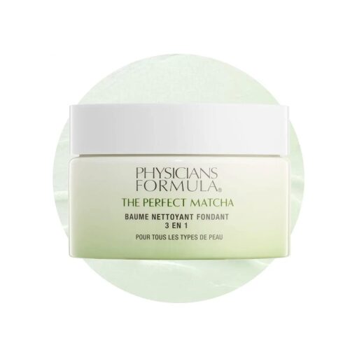 Physicians Formula Face Cleansing Balm The Perfect Matcha 3-in-1 Makeup Remover For Eye, Lip, Or Face, Deeply Cleanses Pores And Removes Impurities, Ultra Nourishing Soothing Treatment