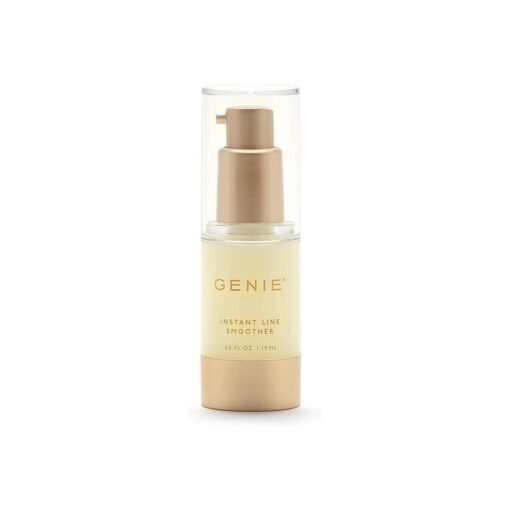 Genie Instant Line Smoother ( 19 ml/.63 fl oz ) -Anti-Aging Serum to Reduce the Appearance of Fine LInes, Bags and Wrinkles, Instant Wrinkle remover for Face