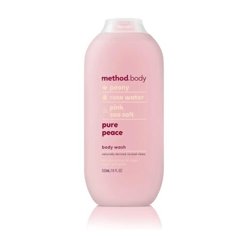 Method Body Wash, Pure Peace, Paraben and Phthalate Free, 18 oz ( Pack of 1 )