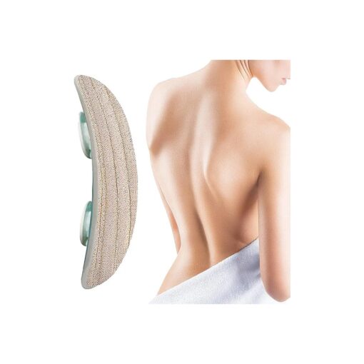 Back Scrubber for Shower, Hands-Free Natural Back Loofah for Shower