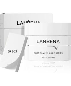 LANBENA Blackhead Remover Strips, Deep Cleansing Nose Strips, Pore Strips Blackhead Remover for Face, Black Head Remover for Nose, 10-15min Leaving Your Skin Fresh and Clean