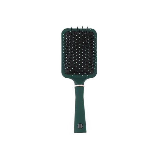 Detangling Brush Anti-Static Detangler Hair Brush With Silicone Cushion Base Blow Drying Hairbrush Comb Nylon Bristle Pins Fashion Paddle Massage Brushes for Men and Women Adults and Kids