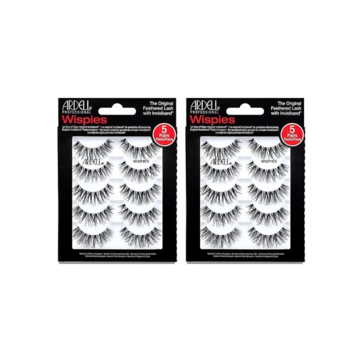 Ardell False Eyelashes Wispies Black, 2 pack